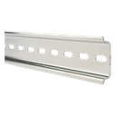 Standard 35 mm Slotted DIN Rail. 1 meter length. Made of Steel. | GERAVOLT